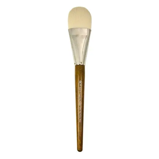 Jumbo Filbert Brush – Bone Handle, Size #50, Ideal For Broad Strokes 1