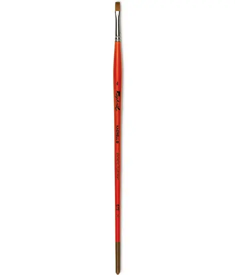 Kaërell Synthetic Flat Brush #4 – Acrylic Painting Brush 1