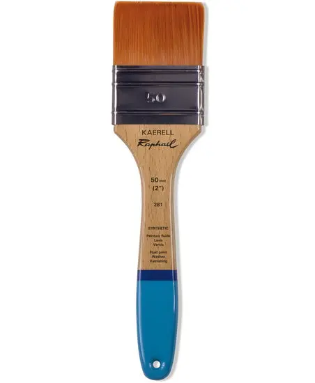 Kaërell Synthetic Varnish Brush – #50 Spalter For Smooth Coating 1