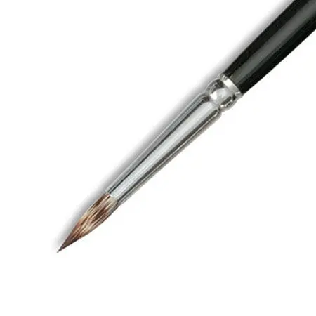 Kévrin Round Synthetic Paintbrush – Size #10 1