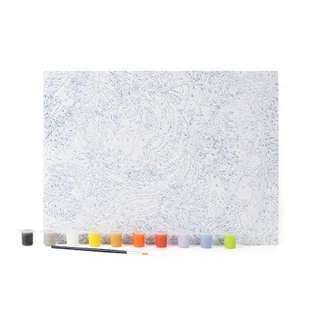 Kids Paint-By-Numbers Kit – Tiger In Shadows Theme 1