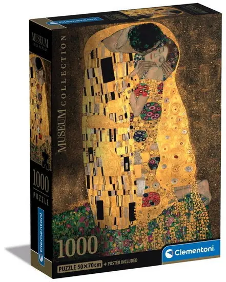 Klimt’S The Kiss Jigsaw Puzzle – Museum Collection Edition, 1000 Pieces 1