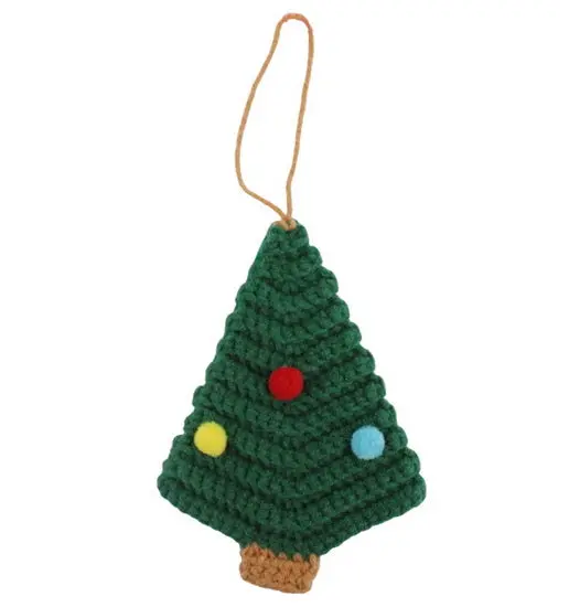 Knitted Christmas Tree Ornament – Diy Kit 1