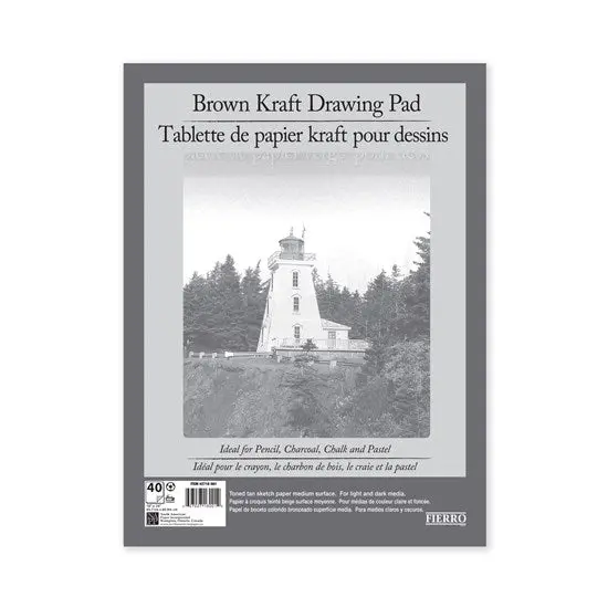 Kraft Paper Pad – Large 18×24 Inch Sheets, Heavy-Duty Texture 1