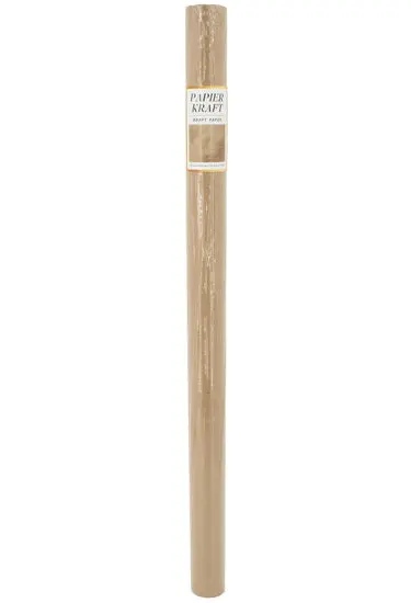 Kraft Paper Roll – 27.6 In × 9.8 Ft, Eco-Friendly Brown Craft Sheet 1