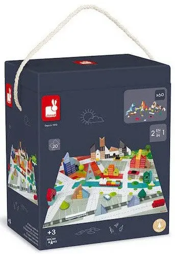 Kubix City-Themed Building Block Set 1