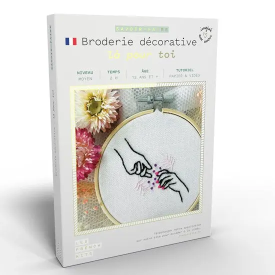 "Là Pour Toi" Decorative Embroidery Craft Kit 1