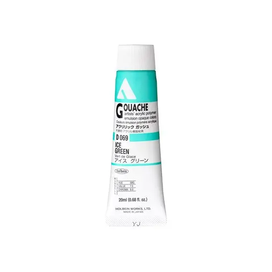 Lamp Black Acryla Gouache Paint – 20Ml Artist-Grade Tube 1