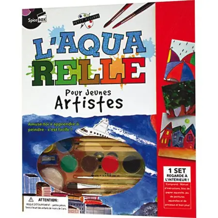 L’Aquarelle Pour Jeunes Artistes – Watercolor Set For Young Artists 1