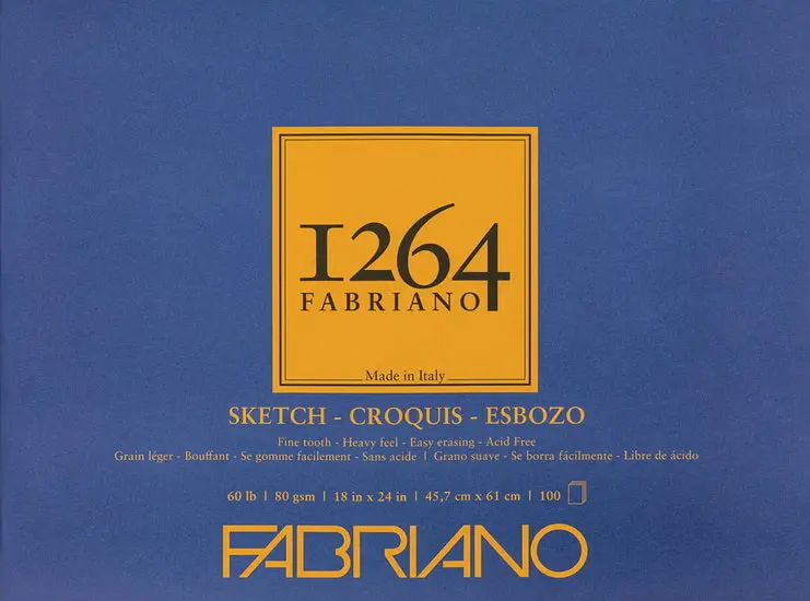 Large Sketch Pad – 18×24 Inches, Heavyweight Drawing Paper, 60 Sheets 1