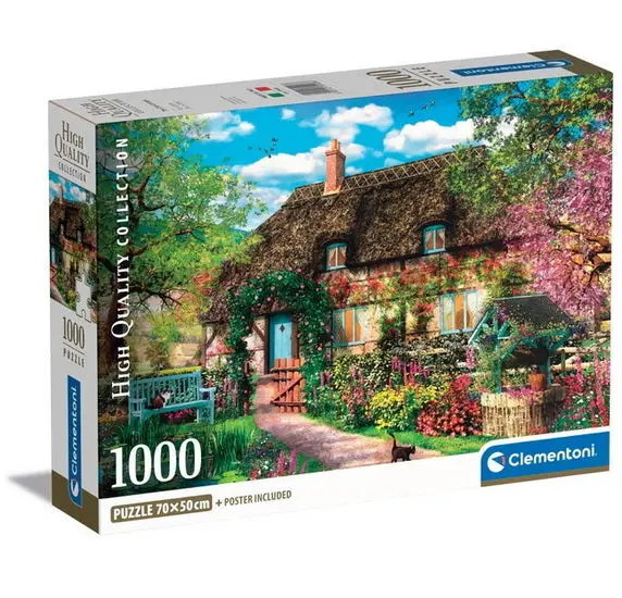 Le Vieux Chalet Jigsaw Puzzle – 1000-Piece Scenic Design 1