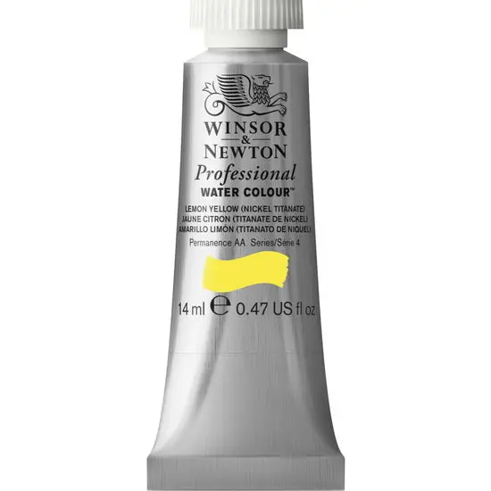 Lemon Yellow Watercolor Paint Tube – 14Ml – Professional Grade 1