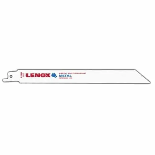 Lenox Power Blast® Bi-Metal Reciprocating Saw Blades – 8" Length, 18 Tpi, 50-Pack 1