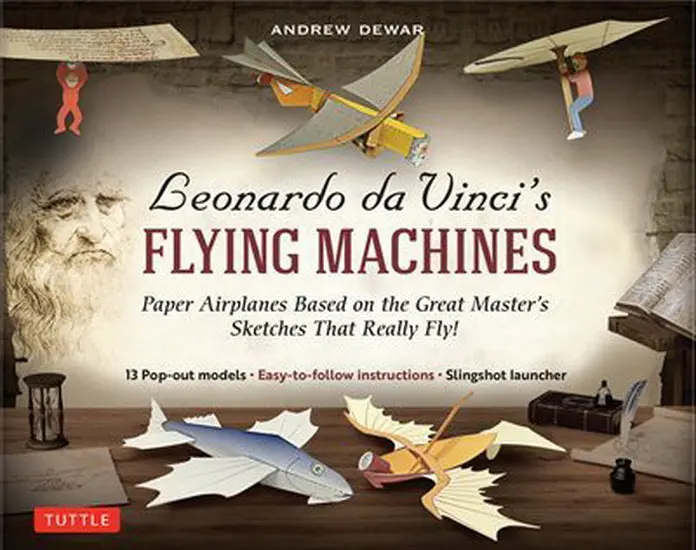 Leonardo Da Vinci Flying Machines Model Kit – Stem Building Set 1