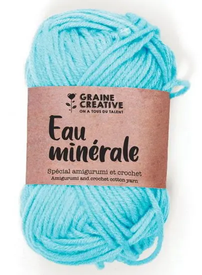 Light Blue Amigurumi Yarn – Premium Cotton Blend 1
