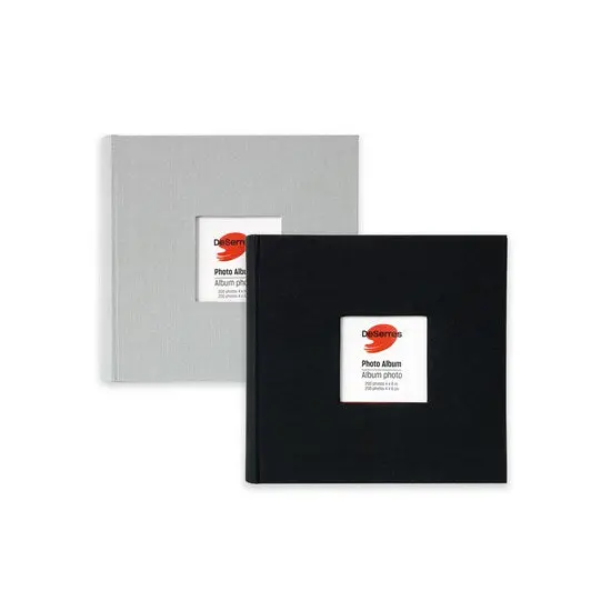 Light Pink Pocket Photo Album – Holds 200 Prints 1