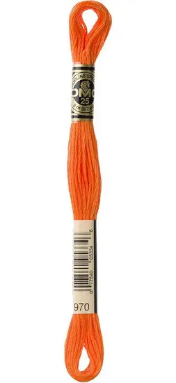 Light Pumpkin Embroidery Floss – Dmc Color #970 1