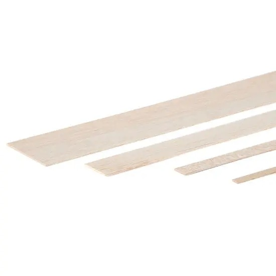 Lightweight Balsa Wood Sheet – 0.375" X 36" X 0.25" 1