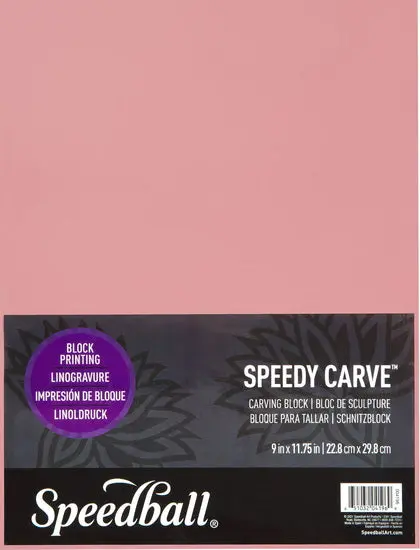 Linocut Carving Block – 9×12 Inch Premium Rubber Surface 1