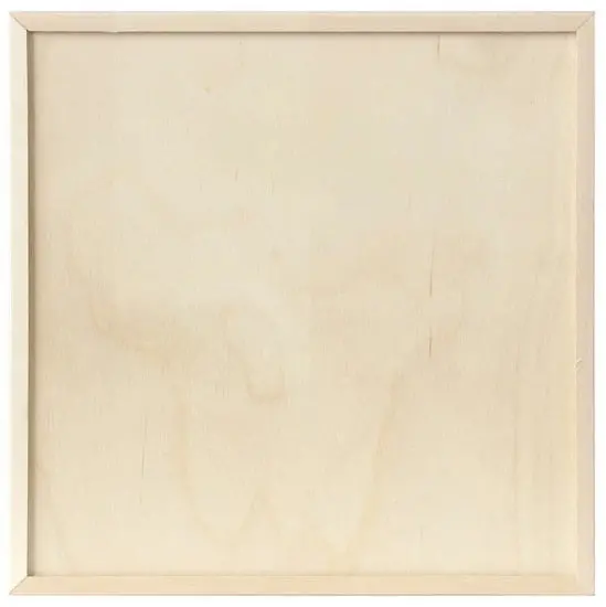 Liquid Art Resin Panel – 8" X 8" Square Surface For Pouring Techniques 1