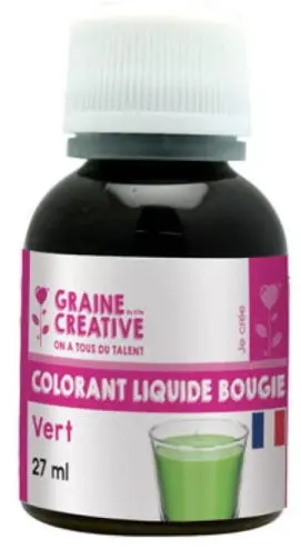 Liquid Candle Dye In Vibrant Green 1