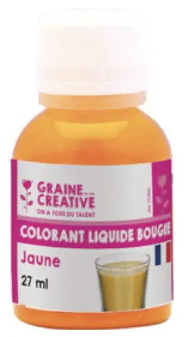 Liquid Candle Dye In Vibrant Yellow 1
