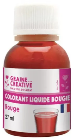 Liquid Candle Dye – Intense Red Concentrate 1