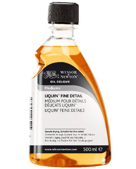 Liquin Fine Detail Medium – 500 Ml Oil Painting Additive 1