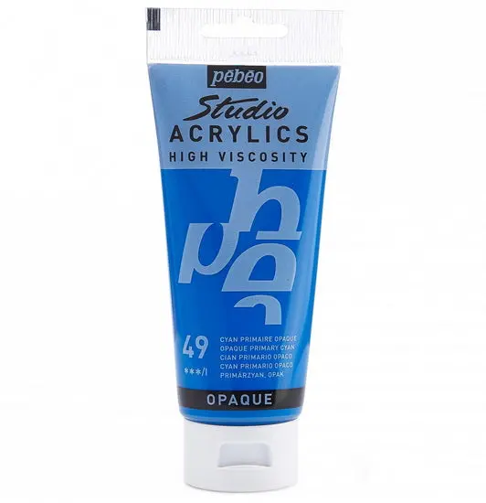 Liquitex Heavy Body Acrylic – Primary Cyan, 100Ml (Studio Strength, High Viscosity) 1