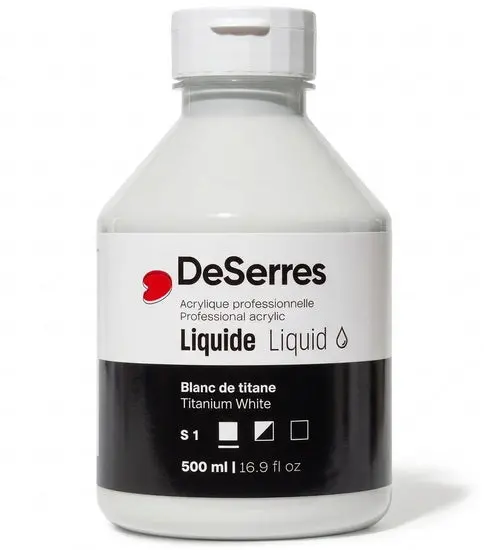 Liquitex Heavy Body Titanium White Acrylic – 500 Ml, Series 1 1