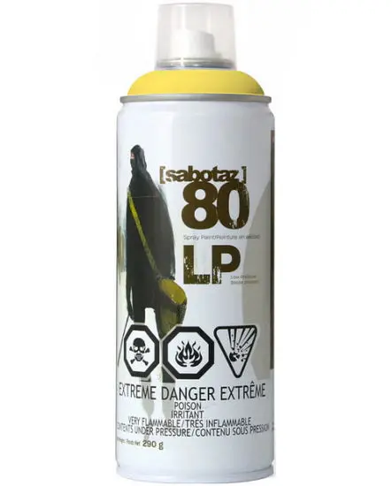Lp Spray Paint – Lemon Yellow, 400Ml Can 1