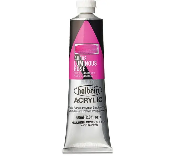 Luminous Rose Acrylic Paint – Hb Series C, 60Ml 1