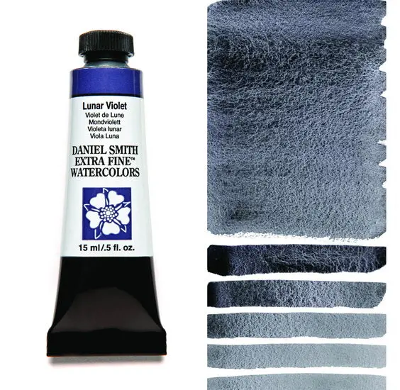 Lunar Violet Watercolor Tube (15 Ml) – Series 2 Professional Grade 1