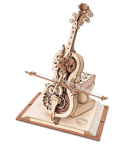 Magic Cello-Themed Musical Jewelry Box With Melody Function 1