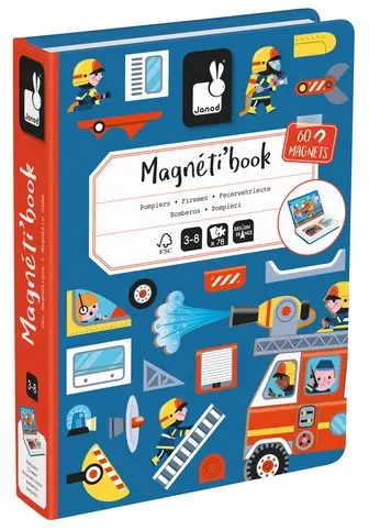 Magnéti’Book Firefighters – Magnetic Learning Set For Kids 1