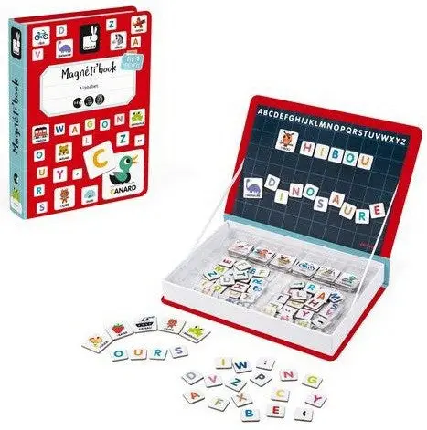 Magnéti’Book French Alphabet Learning Set – Magnetic Letters 1