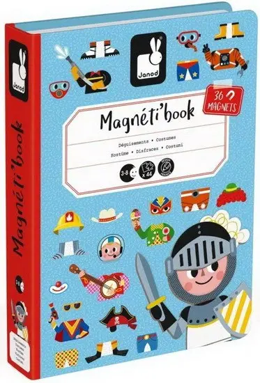 Magneti'Book Magnetic Dress-Up Set: Boys' Costume Edition 1
