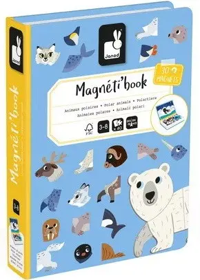 Magnéti’Book Polar Animals – Magnetic Storyboard Set For Kids 1