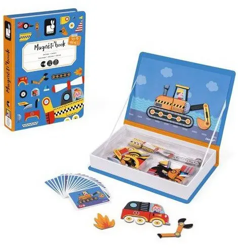 Magnéti’Book Racers Magnetic Play Set – Educational Toy 1