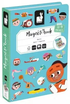 Magneti’Book Sports Edition – Magnetic Board Book For Active Play & Learning 1
