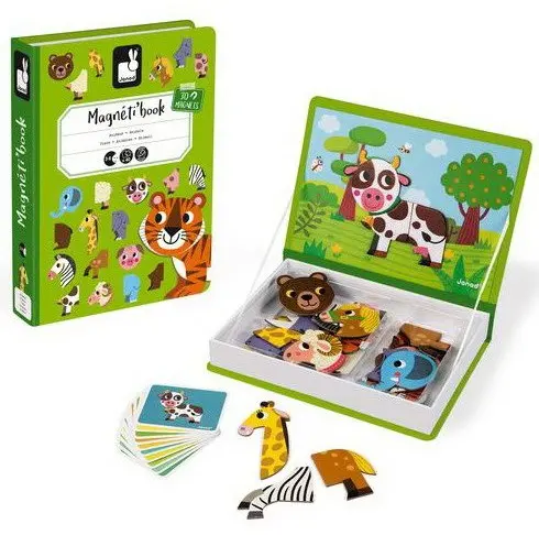 Magnetic Animal Learning Set For Kids – Magnéti'Book Educational Toy 1