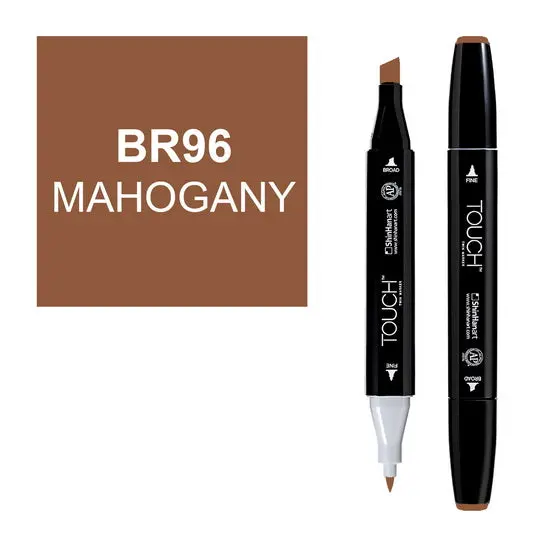 Mahogany Touch Twin Dual-Tip Art Marker – Alcohol-Based 1