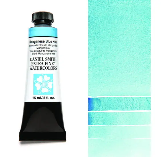 Manganese Blue Hue Watercolor Tube – 15Ml (Series 1) 1