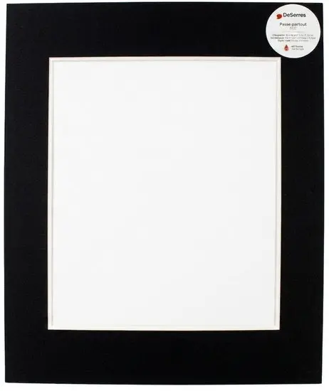Matte Blue Art Paper – 11×14″ / 8×10″ Dual-Size Sheet 1