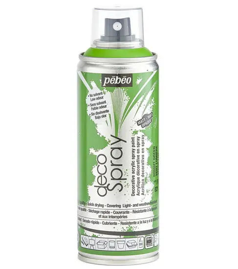 Matte Bright Green Acrylic Spray Paint – 200 Ml 1