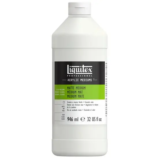 Matte Medium Acrylic Additive – 946 Ml Non-Gloss Sealer 1
