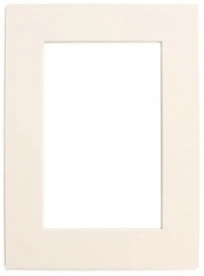 Matte Neutral Ph Ivory Photo Mat – Fits 4X6" And 5X7" Prints 1