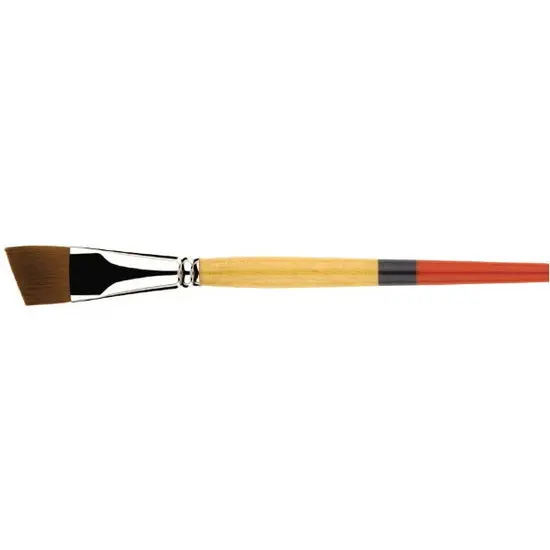 Mc Snap! Angled Synthetic Brush – 1/4 Inch 1