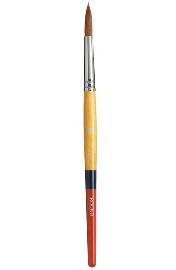 Mc Snap! Synthetic Round Paintbrush – Size #10 Fine Tip 1