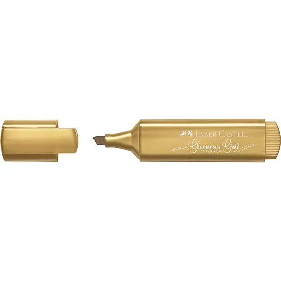 Metallic Gold Textliner Highlighter – Precision Tip 1